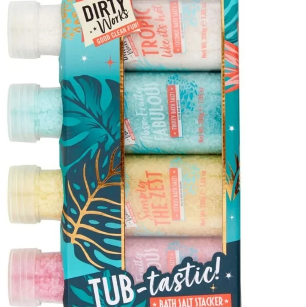 Dirty Works Tub-tastic Bath‎ Salt Stacker
